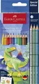 Weiteres Produktbild Faber-Castell Colour Grip Dinosaurus Buntstifte-Set, 13-tlg.