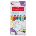 Faber-Castell Colour Grip Jumbo Einhorn Buntstifte 10 Farben
