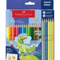 Faber-Castell Dinosaurus Buntstifte 24 Farben