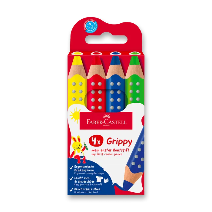 Hauptproduktbild Pastelky Faber-Castell Grippy [4 ks]