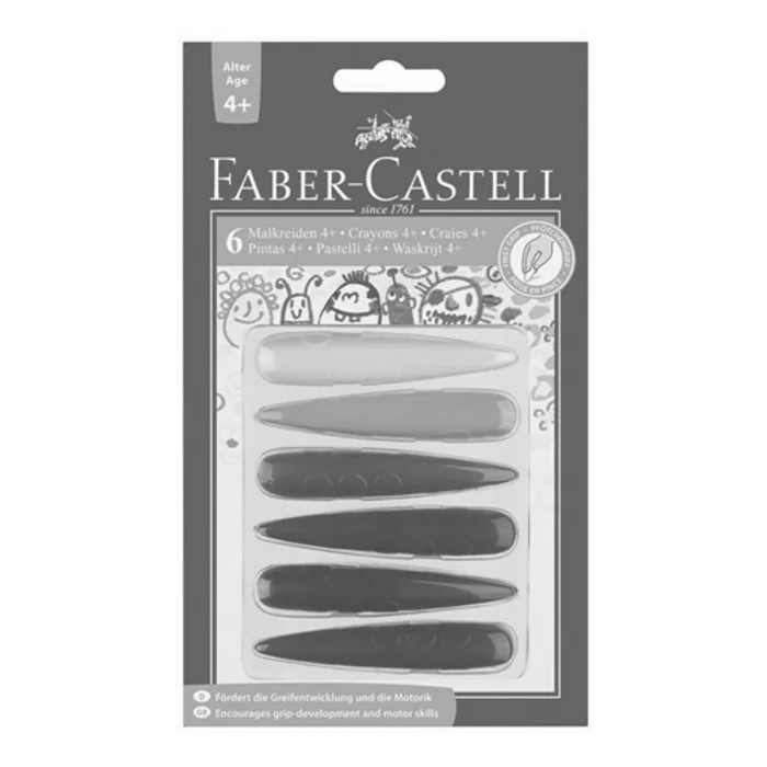 Hauptproduktbild Pastelky Faber-Castell plastové 6 barev