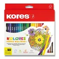 Kores Kolores Mandalas Buntstifte 50 Farben