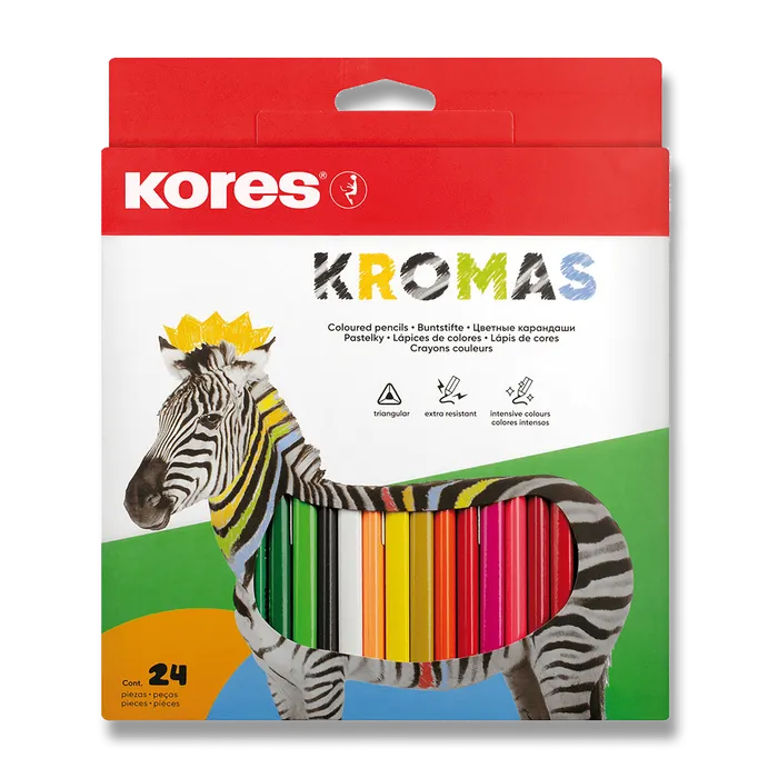 Hauptproduktbild Pastelky Kores Kromas 24 barev