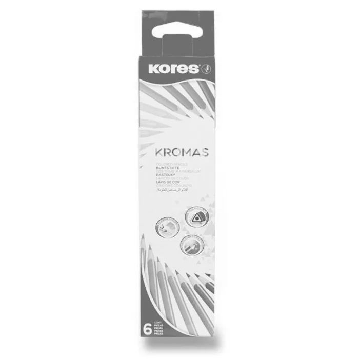 Hauptproduktbild Pastelky Kores Kromas 6 barev