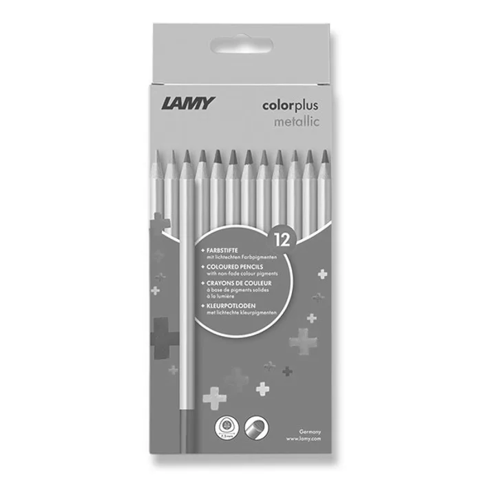 Hauptproduktbild Pastelky Lamy colorplus metallic 12 barev
