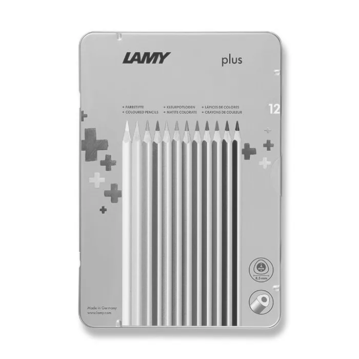 Hauptproduktbild Pastelky Lamy plus 12 barev, plechová krabička