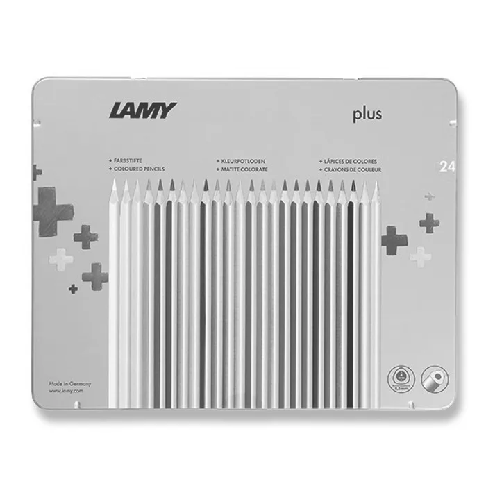 Hauptproduktbild Pastelky Lamy plus 24 barev, plechová krabička