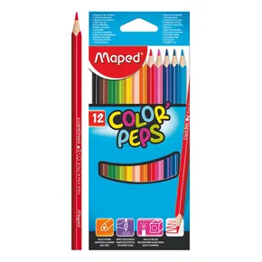 Maped Color'Peps Buntstifte, 12 Farben