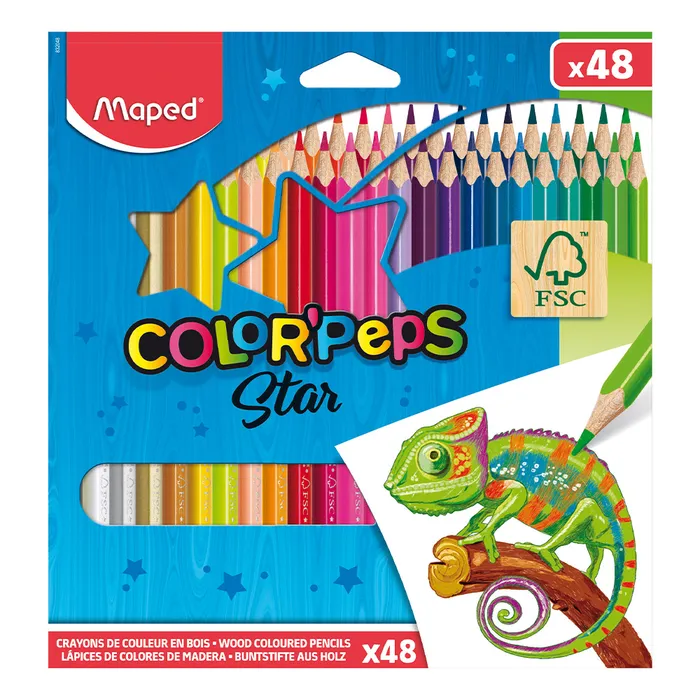 Hauptproduktbild Pastelky Maped Color‘ Peps, 48 barev