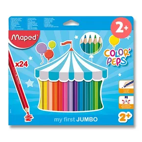 Maped Color'Peps Jumbo-Buntstifte, 24 Farben