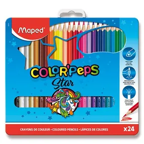 Maped Color'Peps Metal Box Buntstifte, 24 Farben