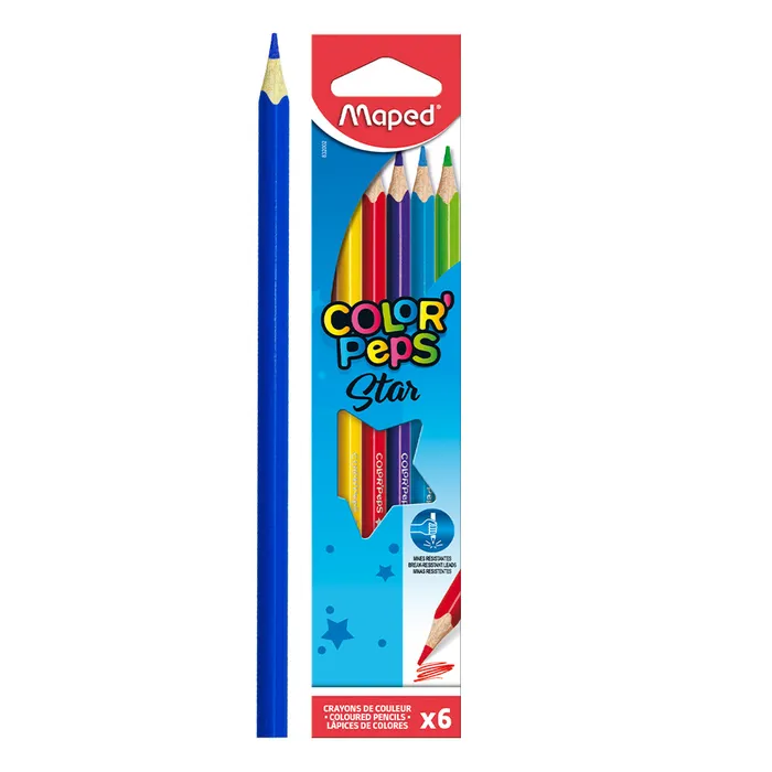 Hauptproduktbild Pastelky Maped Color'Peps 6 barev