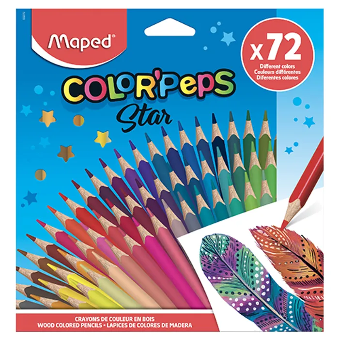Hauptproduktbild Pastelky Maped Color'Peps 72 barev
