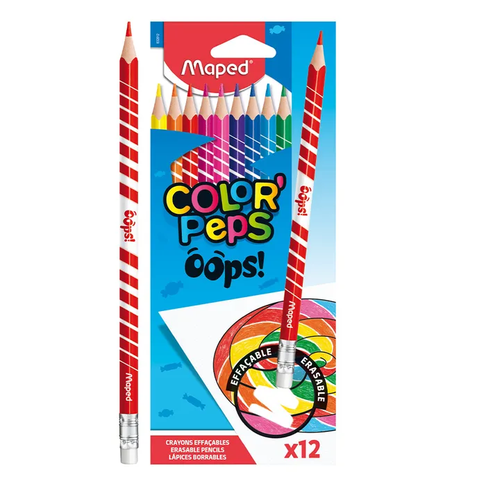 Hauptproduktbild Pastelky Maped Color'Peps Oops 12 barev