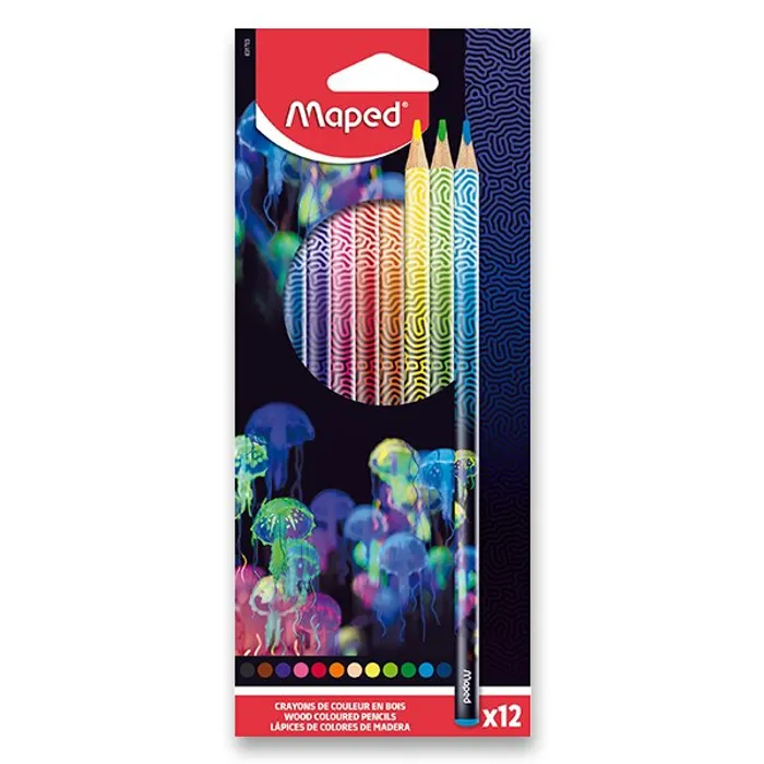 Hauptproduktbild Pastelky Maped Deepsea Paradise 12 barev