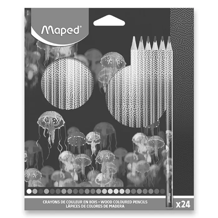 Hauptproduktbild Pastelky Maped Deepsea Paradise 24 barev