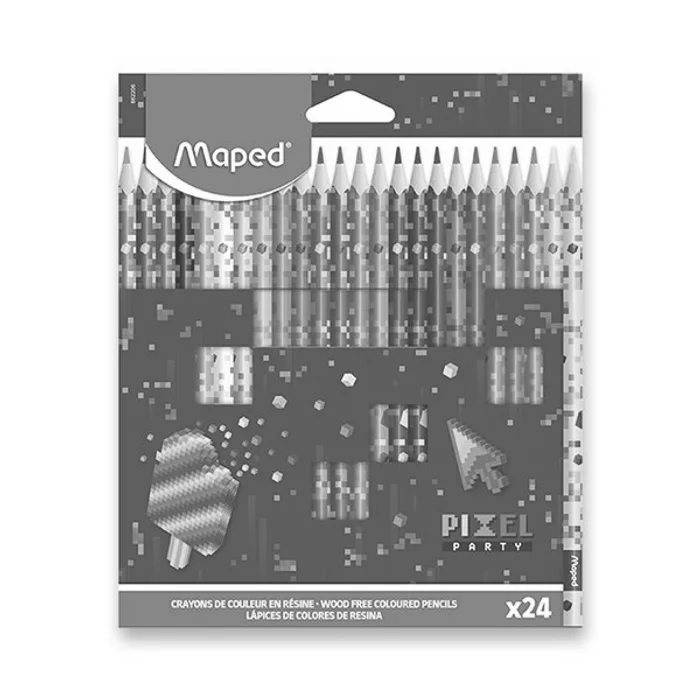 Hauptproduktbild Pastelky Maped Pixel Party 24 barev