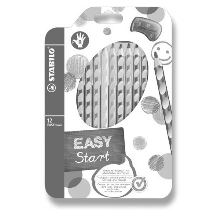 Hauptproduktbild Pastelky Stabilo EASYcolors 12 barev, pro praváky