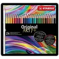 STABILO Original Buntstifte – ARTY+ – 24-teiliges Set in der Dose