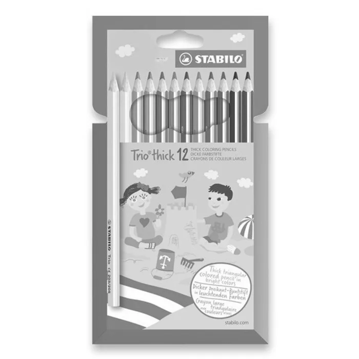 Hauptproduktbild Pastelky Stabilo Trio 12 barev