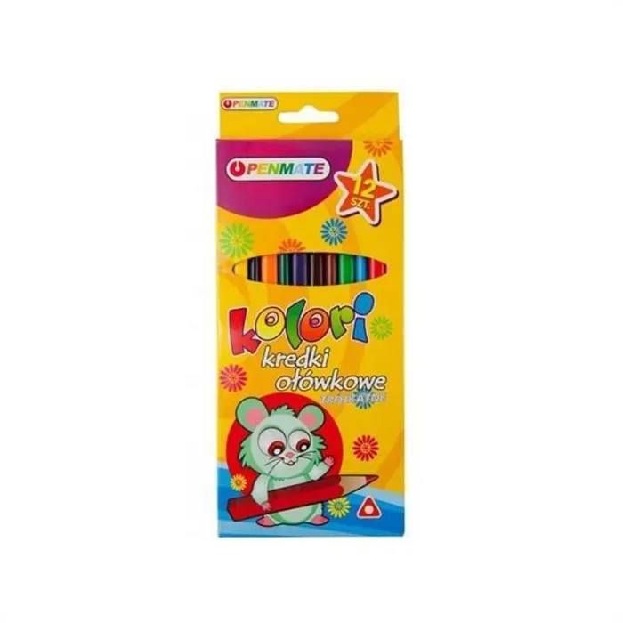 Hauptproduktbild Pastelky trojhranné Penmate 12 ks