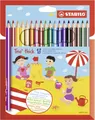 Weiteres Produktbild Dreieckige Buntstifte STABILO Trio strong - 18-teiliges Set