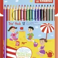 Weiteres Produktbild Dreieckige Buntstifte STABILO Trio strong - 18-teiliges Set