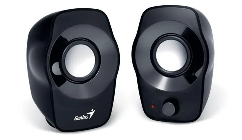 Hauptproduktbild PC reproduktory 2.0 "SP-J120", 4W, USB port, černá, GENIUS