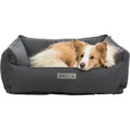 Weiteres Produktbild Bett Farello quadratisch schwarz 60 x 50 cm