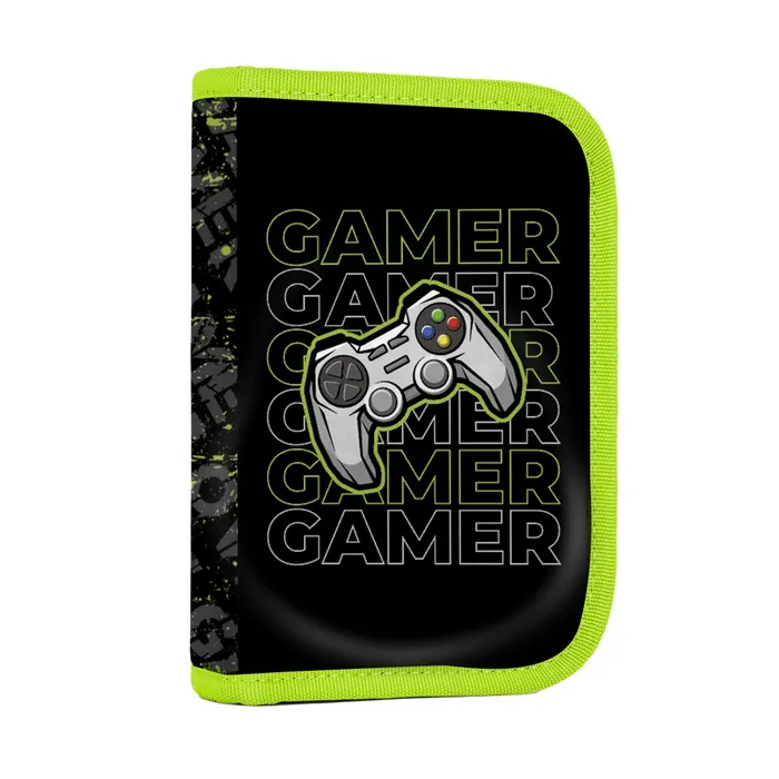 Hauptproduktbild Penál 1 p. 2 chlopně, prázdný Gamer