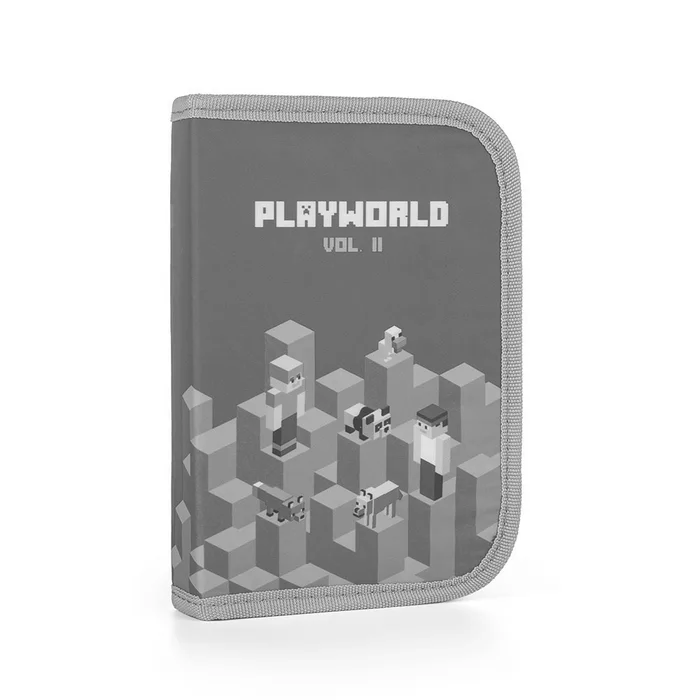 Hauptproduktbild Penál 1 p. 2 chlopně, prázdný Playworld