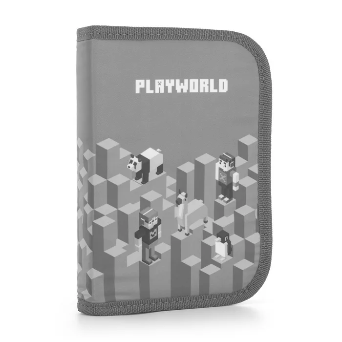 Hauptproduktbild Penál 1 p. 2 chlopně, prázdný Playworld