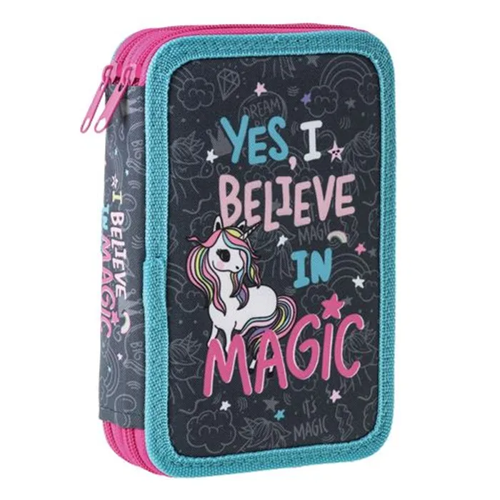 Hauptproduktbild Penál 2-patrový / plněný Sazio, Unicorn Magic