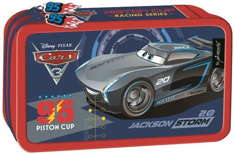 Hauptproduktbild Penál "Cars", dvoupatrový, vybavený, UNIPAP