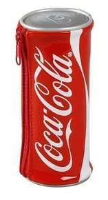 Mäppchen Coca-Cola, rot, mit Reißverschluss, VIQUEL