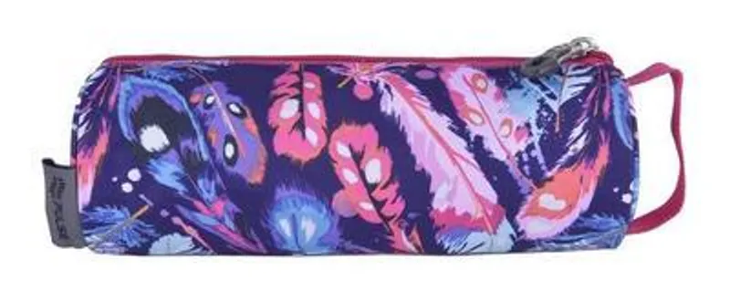 Hauptproduktbild Penál "Cots Peacock", šedá-růžová, zip, PULSE