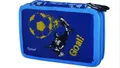 Federmäppchen "Football", blau, zweistöckig, PULSE