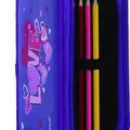 Weiteres Produktbild Federmäppchen "Love", lila, zweistöckig, PULSE