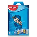 Maped Tatoo Federmäppchen - 1-stöckig, bestückt, Karate-Motiv