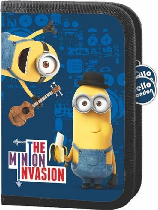 Hauptproduktbild Penál "Minions 2016", 2 klopy, na zip, UNIPAP, modrý