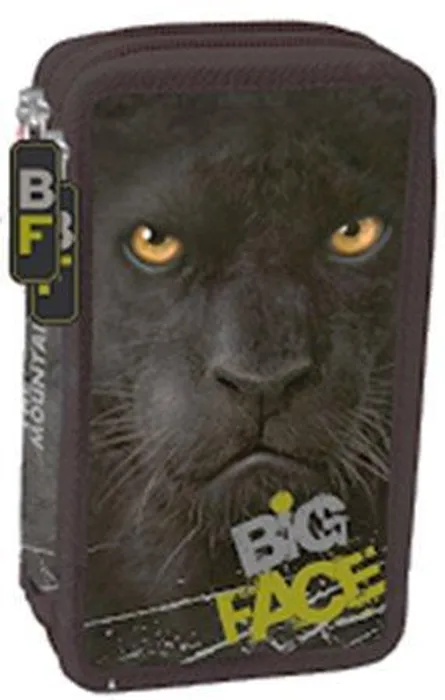 Hauptproduktbild Penál "Mountain Big Face" panter, dvoupatrový, vybavený, UNIPAP