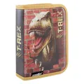 Federmäppchen aus Segeltuch, komplett 31-teilig – Serie 4 – T-Rex