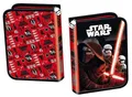 Federmäppchen "Star Wars Episode7", 2 Fächer, mit Reißverschluss, UNIPAP, rot