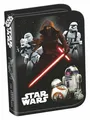 Federmäppchen "Star Wars Episode7", 2 Fächer, mit Reißverschluss, UNIPAP, blau