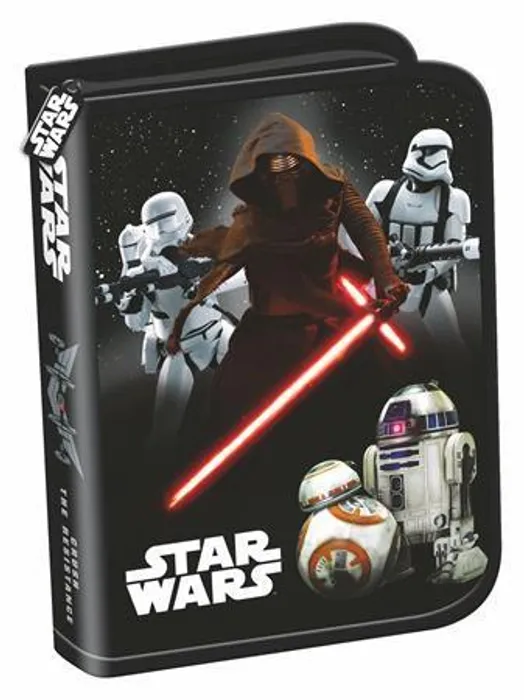Hauptproduktbild Penál "Star Wars Episode7", 2 klopy, na zip, UNIPAP, modrý