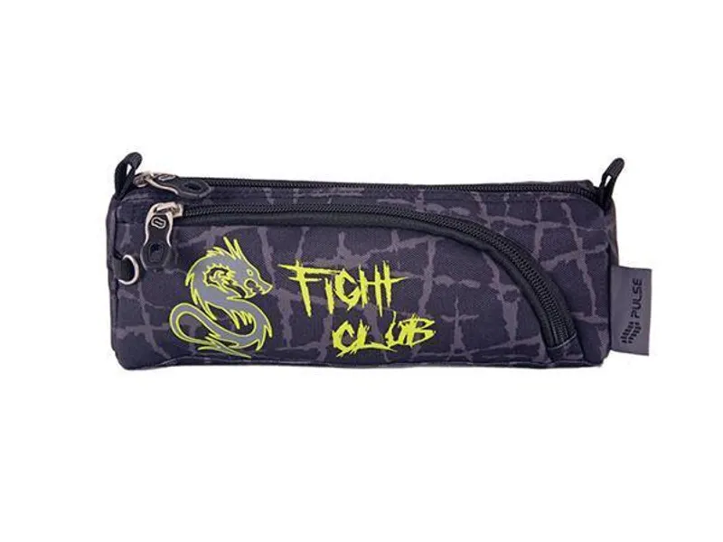 Hauptproduktbild Penál "Teens Fight Club", černý-zelený, zip, PULSE