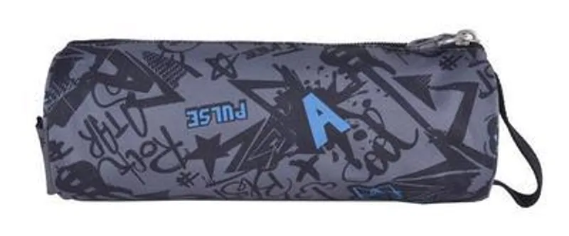 Hauptproduktbild Penál "Teens Graffiti", šedá-růžová, zip, PULSE
