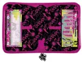 Federmäppchen "Violetta", 2 Fächer, Reißverschluss, UNIPAP, schwarz