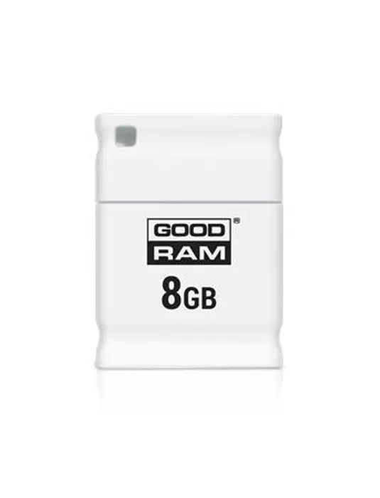Hauptproduktbild Pendrive, 8GB, USB 2.0, 20/5Mb/sec, mini, GOODRAM "UPI2", white
