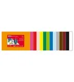 Schaumstoffgummi "Eva sheets", purpurrot, 400x600 mm, APLI